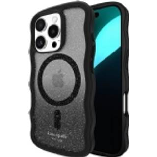 Kate Spade New York iPhone 16 Pro -sag - Kompatibel med MagSafe - Designer Telefonkasse - Bølget natfald