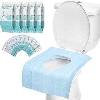 50 Pack toilet s?de d?kker engang - vandt?t 16x24 tommer ekstra store individuelt indpakket toilet s?de skjolde rejse tilbeh?r til voksne b?rn