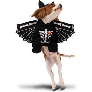 Batman Kostume til Hund Sort 45x35 cm – Unikt superheltelook til sjove temafester