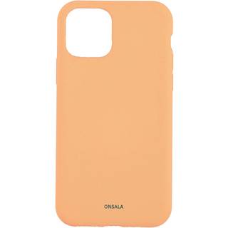 ONSALA Phone Case with Silicone Feel Apricot - iPhone 11/XR