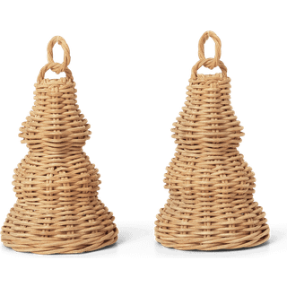 Ferm Living Braided Bell Baubles - Set of 2