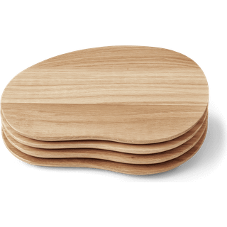 Ferm Living Cairn butter boards bakke 4 dele Oak