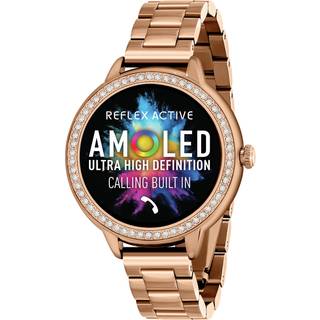 Reflex Active Series 41 AMOLED RA41-4096 - Dame - 38 mm - Smartwatch - Quartz m. Oplader - Mineralglas
