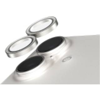 SAFE by PanzerGlass Camera Lens Protector Glitter Silver iPhone 16 | 16 Plus