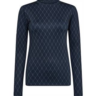 Hype The Detail Printed bluse, blå, Størrelse: XS, Dame