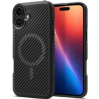 iPhone 16 Spigen Core Armor Cover - MagSafe Kompatibel - Sort