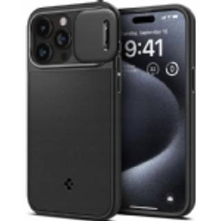 Spigen Optik Armor MagSafe - Black - iPhone 16 Pro Max