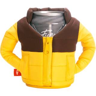 Puffin - Den puffy jakke - isoleret 12 oz kan køligere I ølflaske & soda kan isolator holde drikkevarer og drikkevarer kolde - (Creamsicle & Choc