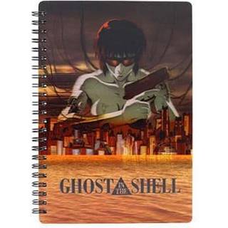 Ghost in the Shell Notebook with 3D-Effect City