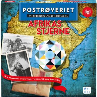 Afrikas Stjerne Postrøveriet Brætspil