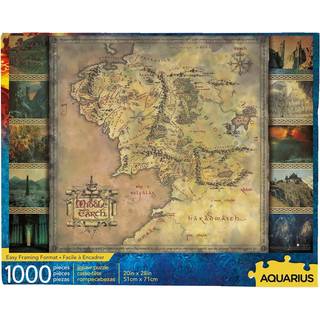 THE LORD OF THE RINGS - Map - Puzzle 1000P
