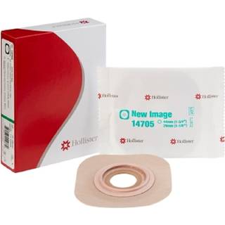 Hollister Nyt billede Flat Flextend Skin Barrier Green Color Match-1-3/4 Flange Ostomy Skin Barrier Ostomy Levering 5 Pack Pre-størrelse 1-1/8