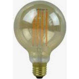 LED Decopære, 3W, røgfarvet glas