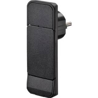 Smart Plug, Flad Stikprop, Sort Fix-Pro
