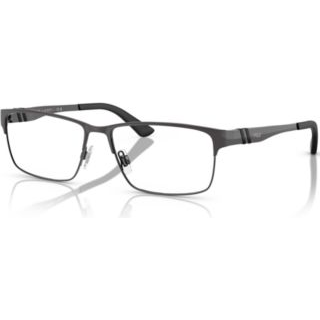 Polo Ralph Lauren Mand PH1147 9215 Optiske stel Metal Grå Transparent Firkantet Normal