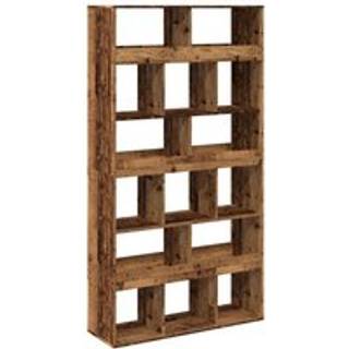 rumdeler 100x33x187,5 cm konstrueret træ antikt træ