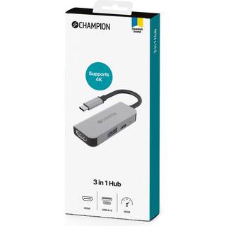 Champion 3-i-1 Hub