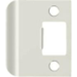 Deltana Extended Lip Strike Plate 2 """" Samlet SA Satin Nickel