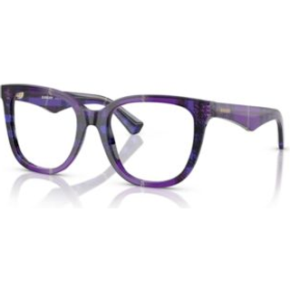 Burberry Kvinde BE2415 4113 Optiske stel Acetat Violet Transparent Firkantet Normal