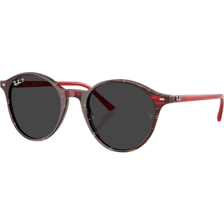 Ray - Ban Unisex RB2230 BERNARD 141948 Solbriller Acetat Flerfarve Grå Pantos Polariseret