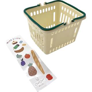 Oyoy Yummy Shopping Basket - Legetøj Plast Grøn - M107629
