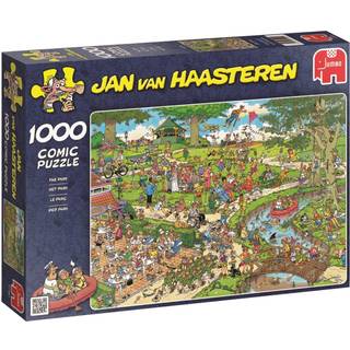 Jan van Haasteren: En tur i parken - 1000 brikker