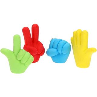 LG-Imports Eraser - Colored Hand (Assorted)