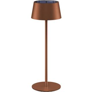 LED bordlampe med solar - bronze