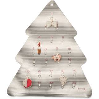 LIEWOOD Natalie Julekalender, Stripes Sandy/Classic navy