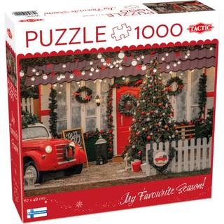 Tactic puslespil 1000 brikker - Jul på verandaen