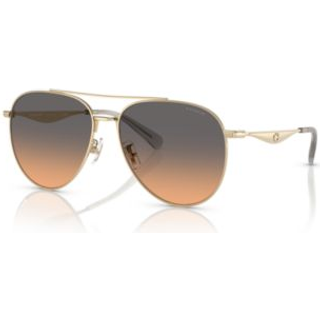Coach HC7169 CW193 900518 57 Solbriller Kvinder Guld - Shiny Light Gold - 57mm