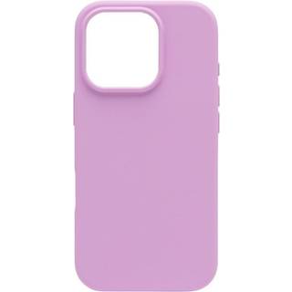Linocell rubber case til iPhone 16 Pro - Lyserød