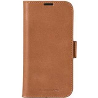 iPhone 16 dbramante1928 Copenhagen Slim Ægte Læder Flip Cover m. Pung - Tan