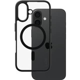 CARE by PanzerGlass iPhone 16 FLAGSHIP Urban Combat Cover - MagSafe Kompatibel - Transparent / Black Frame
