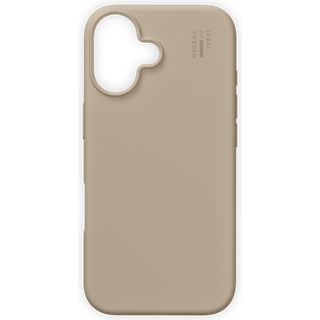 iDeal of Sweden Silikone iPhone 16 etui (beige) - På lager i butik