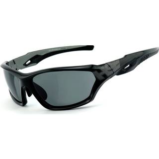 HSE - SportEyes | Sportbrille, Fahrradbrille, Sonnenbrille, Bikerbrille, Radbrille | SEHSTÄRKE möglich | 2093bs-a smoke
