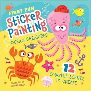 First Fun Sticker Painting: Ocean Creatures (4, 2024) | Edward Miller III