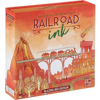 Railroad Ink: Blazing Red - Engelsk