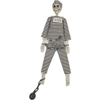 Halloween skelet med tøj 40 cm - flere varianter - assorteret