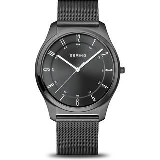 BERING 19031-909 Classic Pink Milanese Mesh Bracelet Watch - W74146