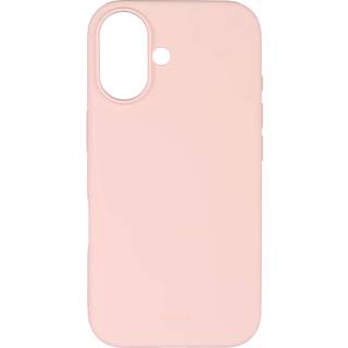 ONSALA Phone Case with Silicone Feel Chalk Pink - iPhone 16