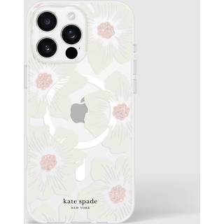 Kate Spade New York iPhone 16 Pro Max Case - Kompatibel med MagSafe - Designer Telefonkasse - Hollyhock Cream Floral