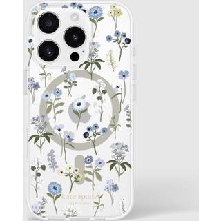 Kate Spade New York iPhone 16 Pro -sag - Kompatibel med MagSafe - Designer Telefonkasse - Precious Bloom
