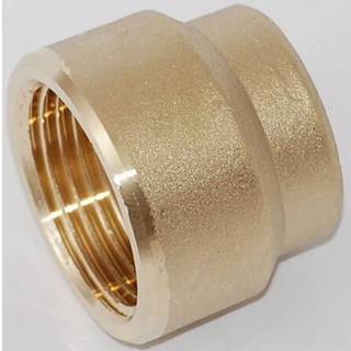 Formmuffe Messing 1/2X3/8". Fix-Pro