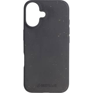 iPhone 16 GreyLime Biologisk Nedbrydeligt Cover - Sort