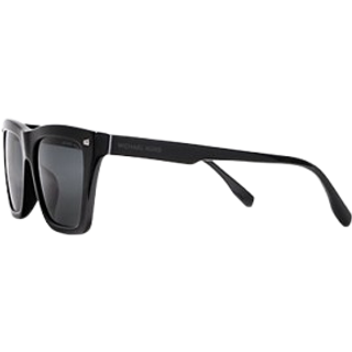 Michael Kors Mand MK2225U PEBBLE BEACH 300587 Solbriller Acetat Sort Grå Firkantet Normal