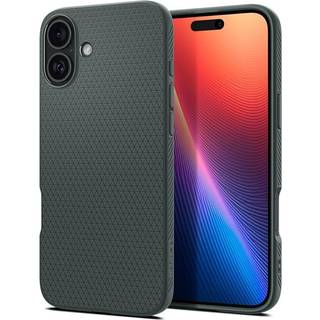 Spigen iPhone 16 Case Liquid Air Abyss Green