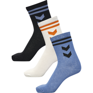 Hummel Hmlalfie Strømper 3-pak, Coronet Blue, 24-27