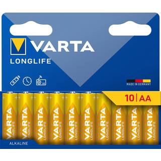 VARTA 4106101761 Longlife AA - 10-pack