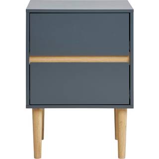 Bisley Kommode, Mørkegrå 40 cm. høj.